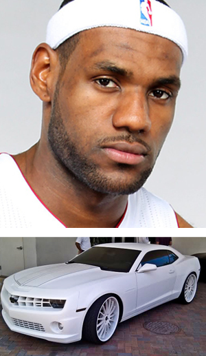 Labron King James Camaro